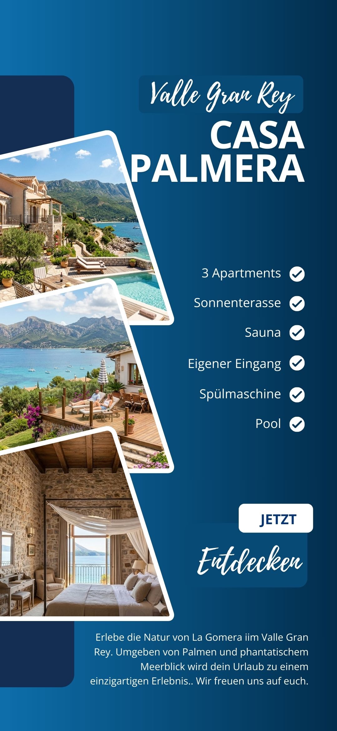 SlideCard Beispiel: Ferienunterkunft